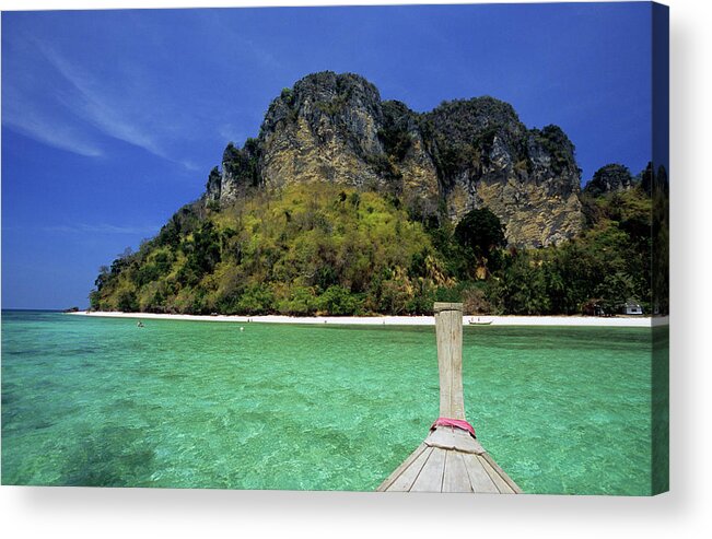 Thailand Acrylic Print featuring the photograph Thailand, Krabi Province, Offshore #5 by Tropicalpixsingapore