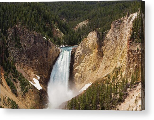 Scenics Acrylic Print featuring the photograph Usa, Wyoming, Yellowstone National #5 by Philip Nealey