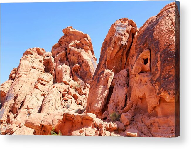 Valley Of Fire State Park Acrylic Print featuring the photograph Valley of Fire State Park #6 by Maria Jansson