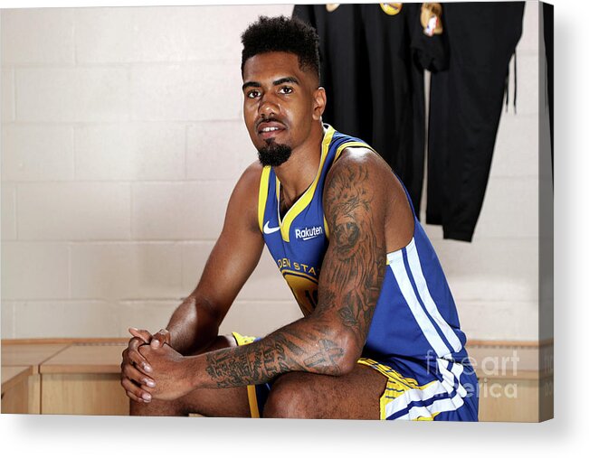 Jacob Evans Iii Acrylic Print featuring the photograph 2018 Nba Rookie Photo Shoot by Nathaniel S. Butler