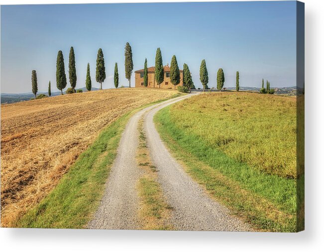 Pienza Acrylic Print featuring the photograph Pienza, Tuscany - Italy #8 by Joana Kruse