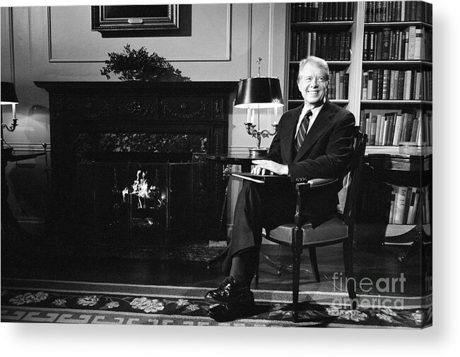 1978 Acrylic Print featuring the photograph Jimmy Carter #16 by Granger