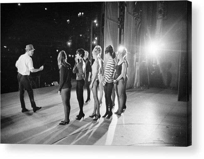 England Acrylic Print featuring the photograph A Chorus Line by Larry Ellis