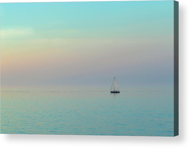 Lake Acrylic Print featuring the photograph A Mid-Summer Evening by Rod Best