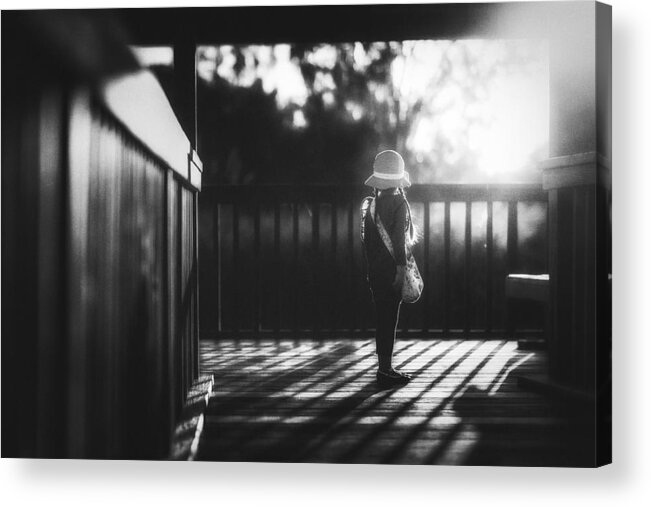 Kids Acrylic Print featuring the photograph Afternoon by Despird Zhang