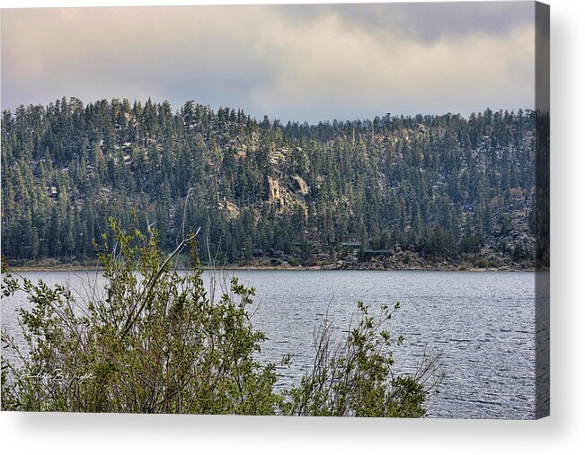 Top Acrylic Print featuring the photograph Among The Rocks And Trees by Paulette B Wright