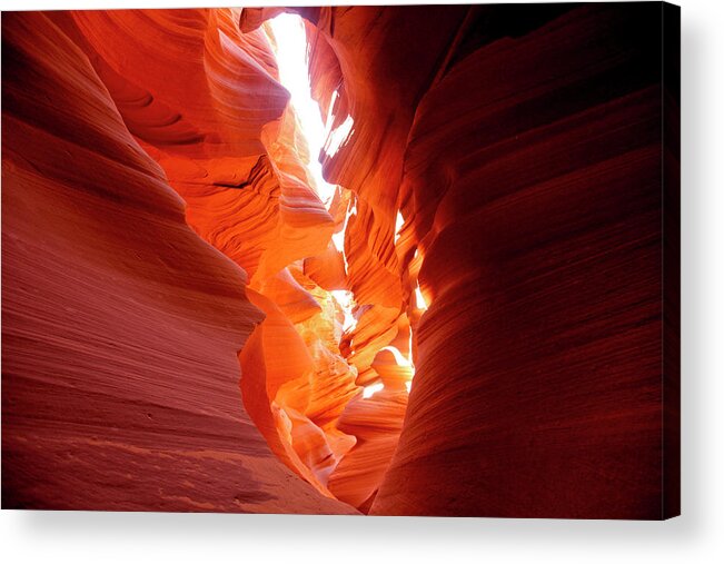 Antelope Canyon Acrylic Print featuring the photograph Antelope Canyon by Steve Duchesne