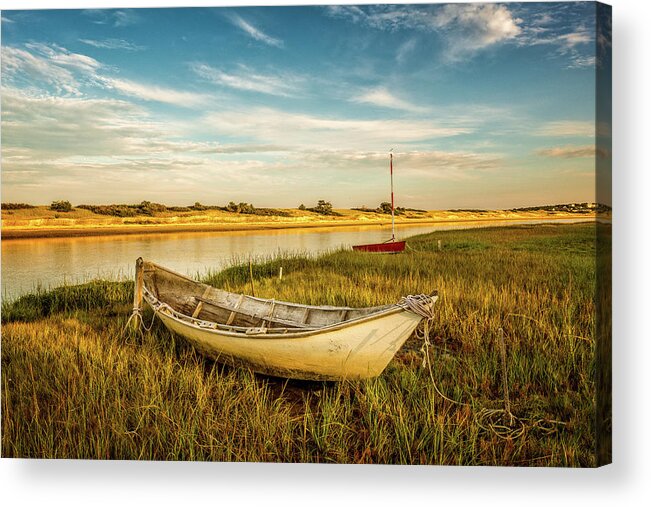 Ogunquit River Acrylic Print featuring the photograph Ashore by Jeff Sinon