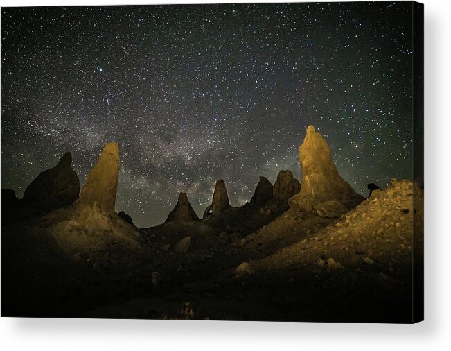 Stars Acrylic Print featuring the photograph Astroscapes 6 by Ryan Weddle
