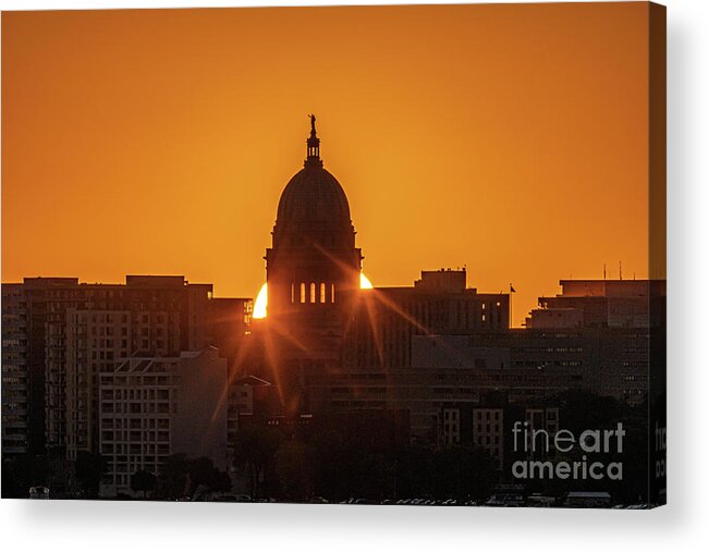 Autumn Acrylic Print featuring the photograph Autumnal Equinox Alignment by Amfmgirl Photography