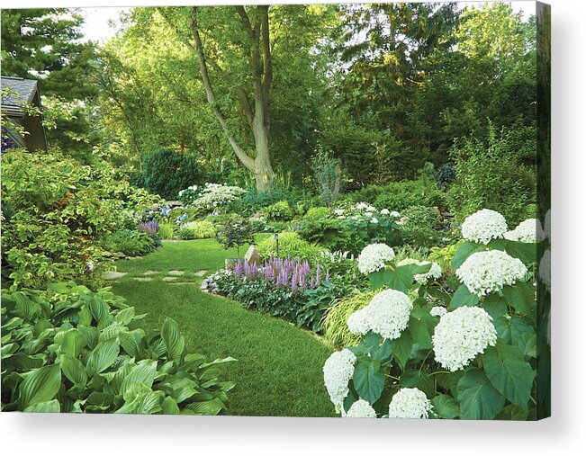 Flowers Acrylic Print featuring the photograph Backyard perfection by Garden Gate magazine