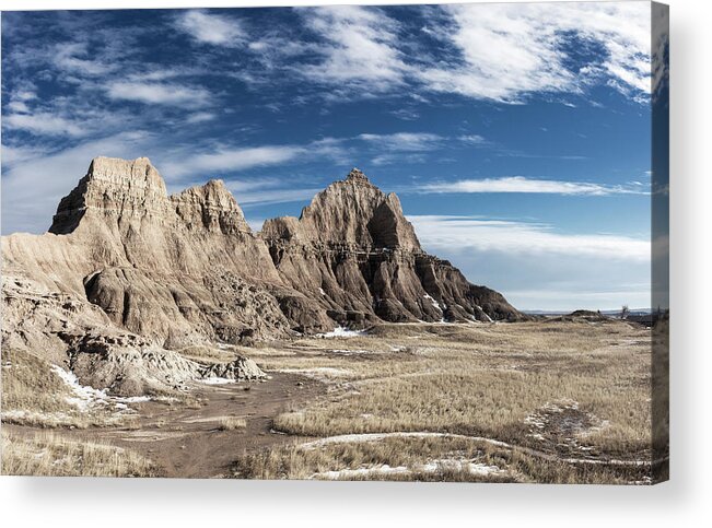 Badlands National Park Acrylic Print featuring the photograph Badlands 0624 by Scott Meyer