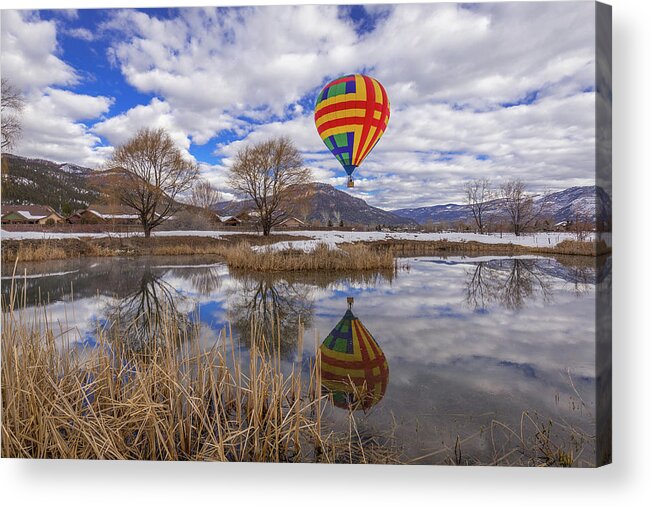Balloon Rally Acrylic Print featuring the photograph Ballooning by Jen Manganello