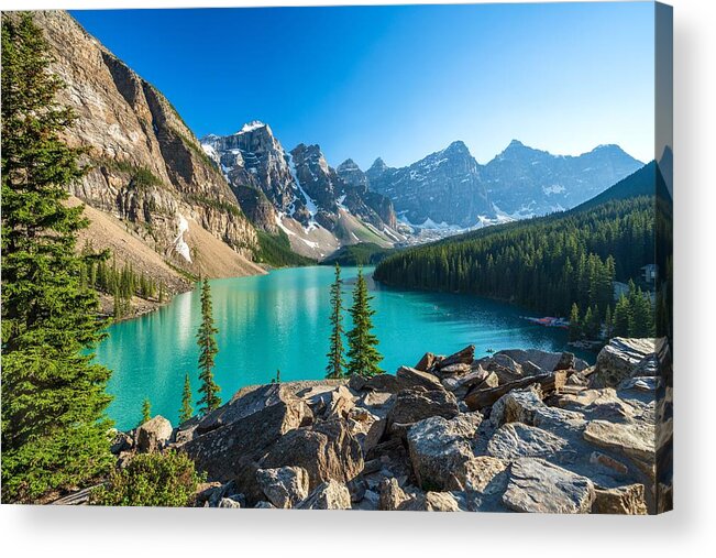 Landscapes Acrylic Print featuring the photograph Banff National Park Beautiful by Shawn.ccf