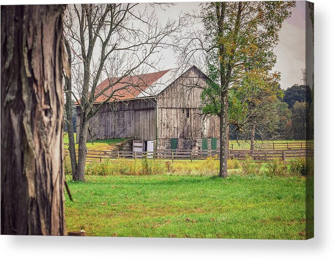 Barn Acrylic Print featuring the photograph Barn by Michelle Wittensoldner