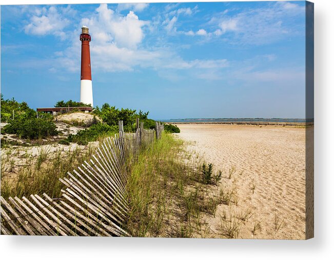 #faatoppicks Acrylic Print featuring the photograph Barnegat Lighthouse, Sand, Beach, Dune by Dszc