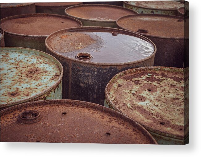 Barrels Acrylic Print featuring the photograph Barrels by Michelle Wittensoldner