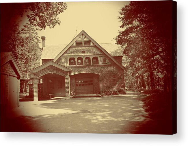 Carriage House Acrylic Print featuring the photograph The Carriage House by Stacie Siemsen