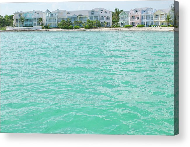 Water's Edge Acrylic Print featuring the photograph Beach by Fredrocko