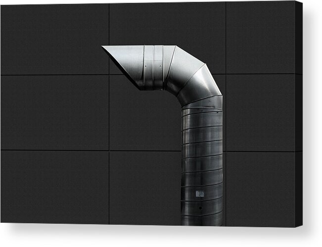 Pipe Acrylic Print featuring the photograph Blow Out by Stefan Eisele