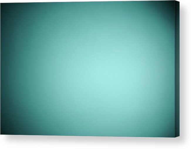Shadow Acrylic Print featuring the photograph Blue Paper Texture Background With by Kyoshino