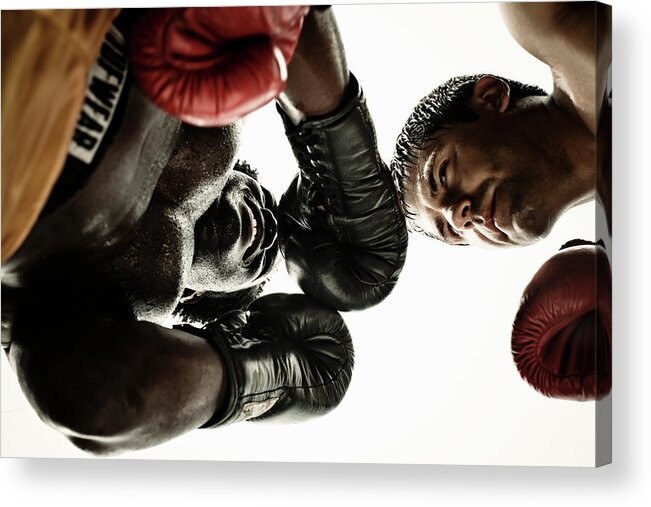 Focus Acrylic Print featuring the photograph Boxing by Patrik Giardino