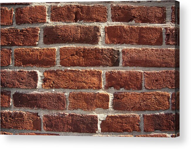 Outdoors Acrylic Print featuring the photograph Brick Wall by Nine Ok