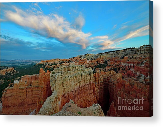 Bryce Canyon Acrylic Print featuring the photograph Bryce Canyon from Sunset Point by Amazing Action Photo Video