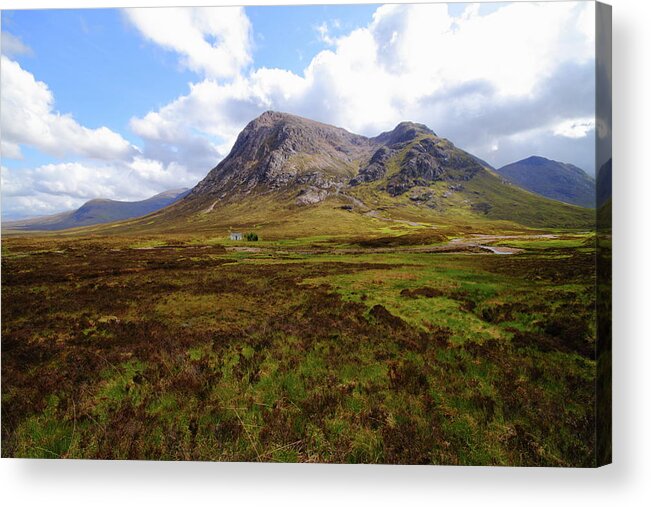 Scenics Acrylic Print featuring the photograph Buachaille Etive Mor by Paul Bettison Photography