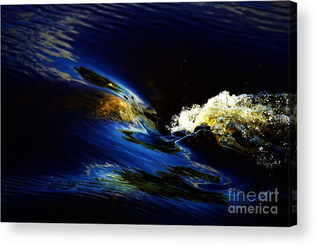 Waterfalls Acrylic Print featuring the photograph Bubble Up by Merle Grenz