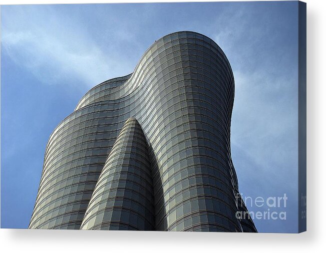 Architecture Acrylic Print featuring the photograph Building Art by Thomas Schroeder