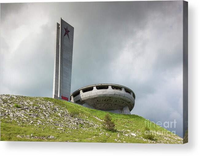 Tranquility Acrylic Print featuring the photograph Bulgaria, Central Mountains, Exterior by Walter Bibikow