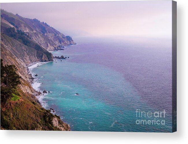 Pacific Coast Highway Acrylic Print featuring the photograph 0743 California Pacific Coast Road Trip by Amyn Nasser