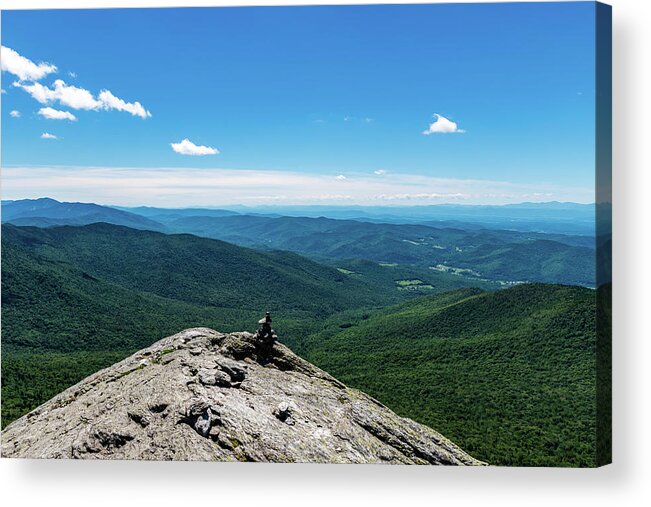 Landscape Acrylic Print featuring the photograph Camel's Hump - Vermont by Chad Dikun