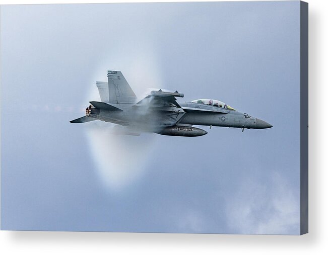 Speed Acrylic Print featuring the photograph Can You Hear It? by Linda Arnado