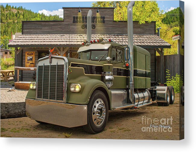 Big Rigs Acrylic Print featuring the photograph Catr9290-19 by Randy Harris