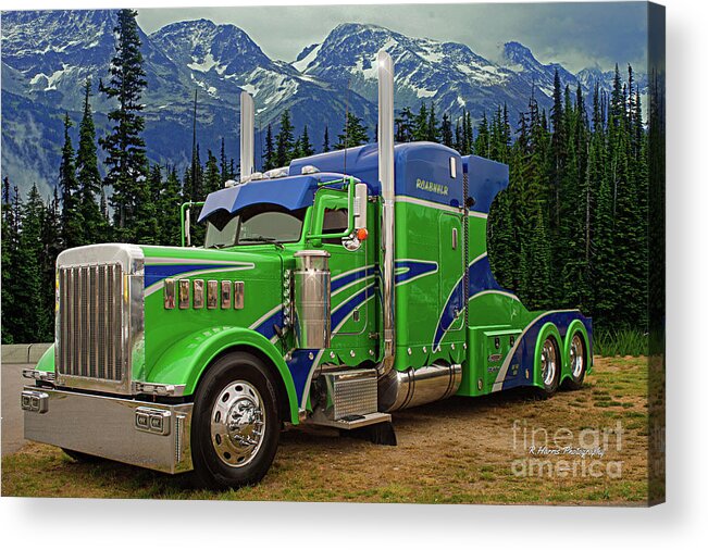 Big Rigs Acrylic Print featuring the photograph Catr9337-19 by Randy Harris
