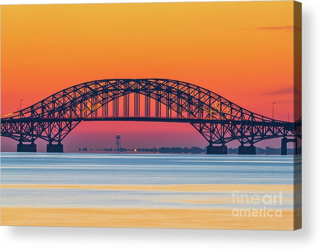 Bridge Acrylic Print featuring the photograph Causeway Bridge by Sean Mills
