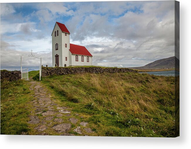 Church Acrylic Print featuring the photograph Chapel of Iceland by David Letts