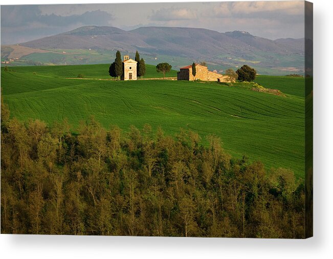 Scenics Acrylic Print featuring the photograph Chapel by Robert George Young