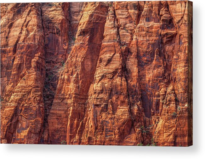Cliffhanger Acrylic Print featuring the photograph Cliffhanger by Bill Sherrell