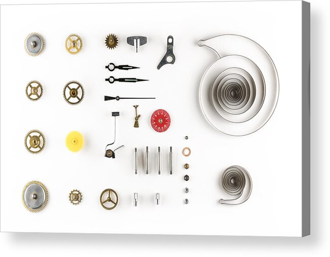 Watch Acrylic Print featuring the photograph Clockworks by Thomas Lenne