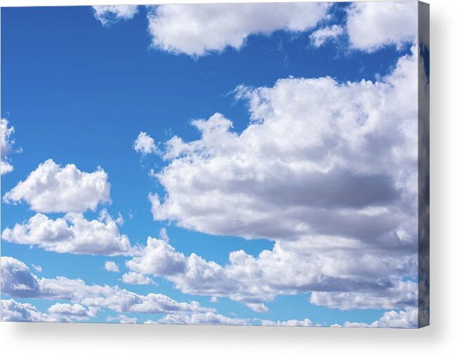 Cloud Acrylic Print featuring the photograph Cloud Parade by Melisa Elliott