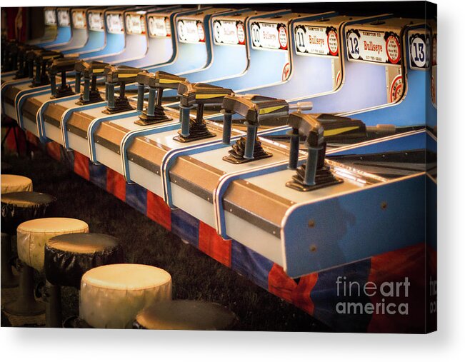 Carnival Acrylic Print featuring the photograph County Fair 6 by Becqi Sherman