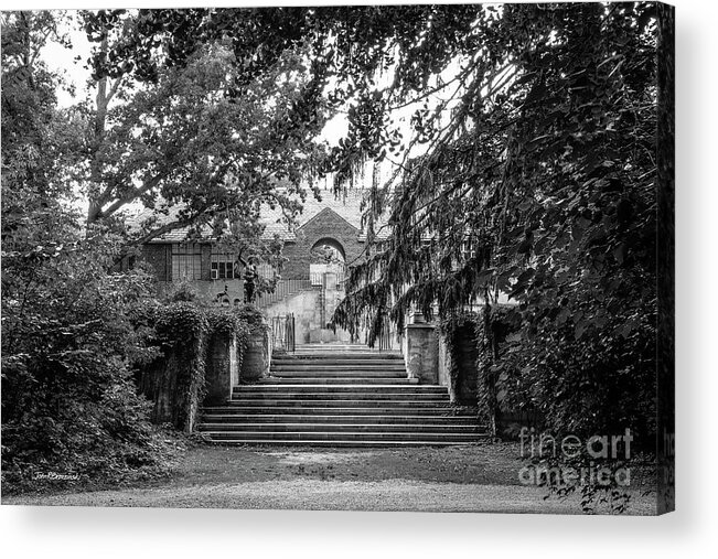 Cranbrook Academy Of Art Acrylic Print featuring the photograph Cranbrook House and Gardens by University Icons