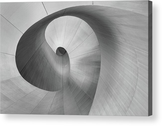 Architecture Acrylic Print featuring the photograph Curves by Bo Chen