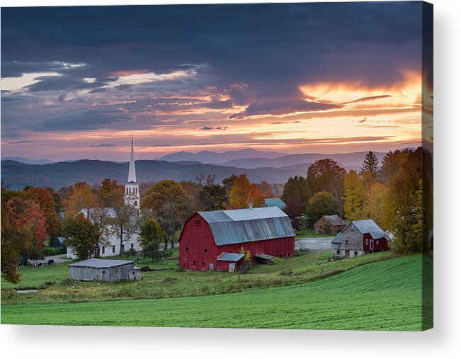 Daybreak Acrylic Print featuring the photograph Daybreak by Michael Blanchette Photography