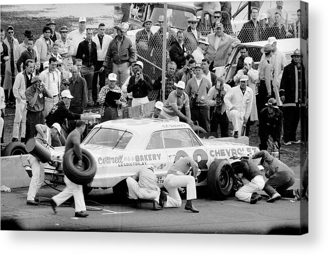 03/21/06 Acrylic Print featuring the photograph Daytona 500 by Michael Rougier