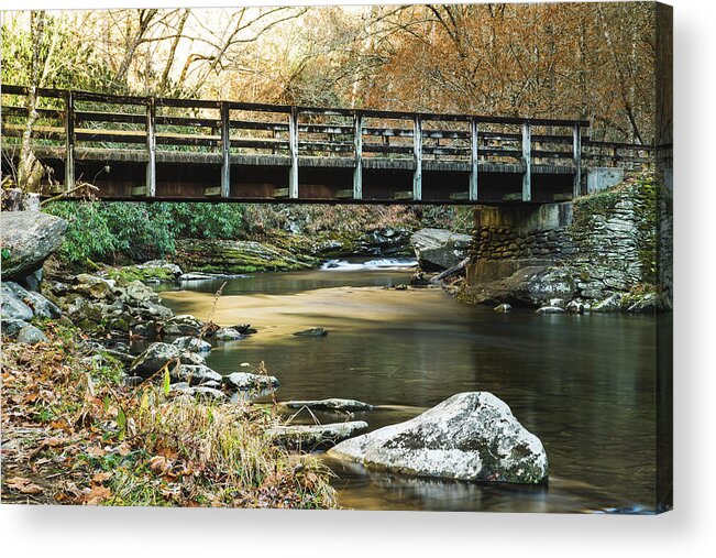 Great Smoky Mountains National Park Acrylic Print featuring the photograph Deep Creek 2 by Mati Krimerman