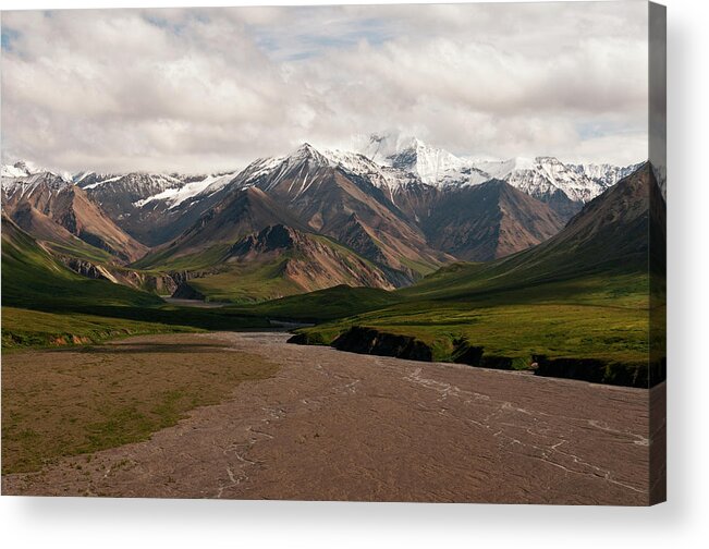 Tranquility Acrylic Print featuring the photograph Denali Np Landscape by John Elk